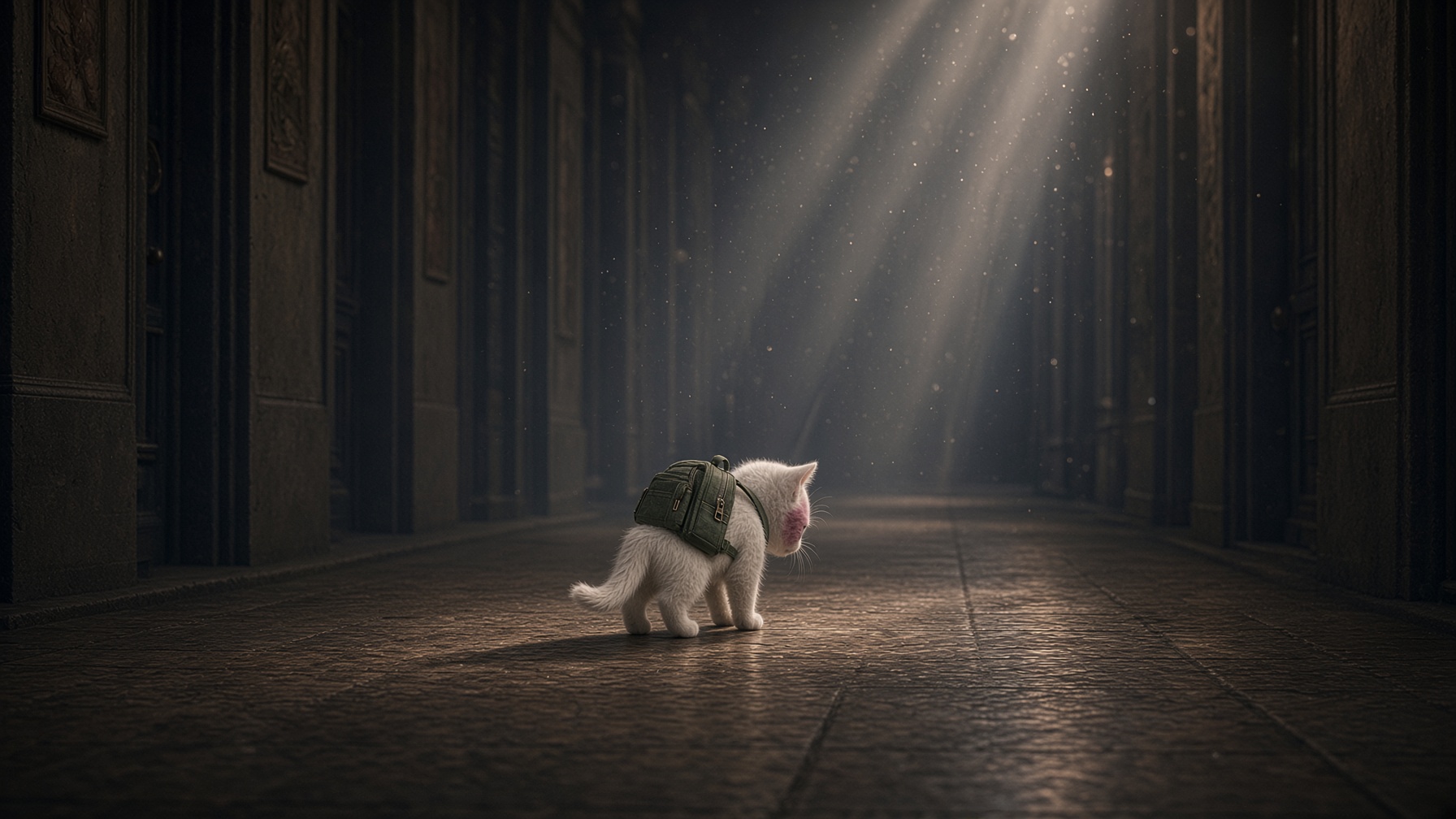 Walking into the light